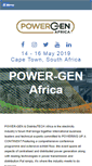 Mobile Screenshot of powergenafrica.com
